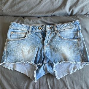 H&M denim shorts